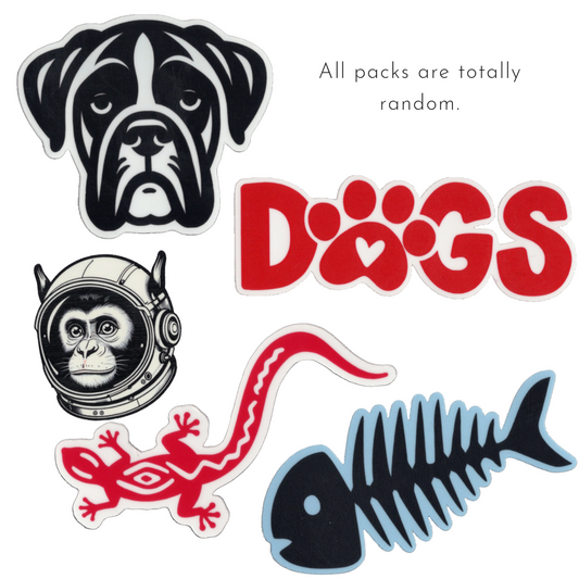 Mystery Sticker Packs Now Available