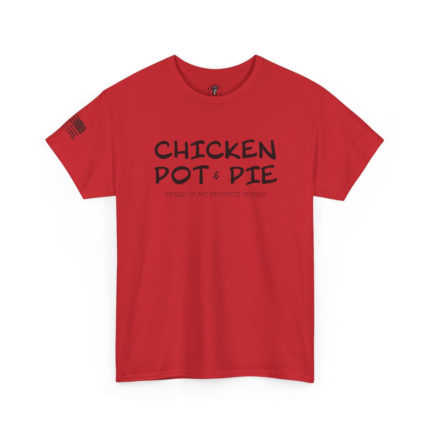 Ollie's: "Chicken Pot Pie" - 100% Cotton Graphic T-Shirt