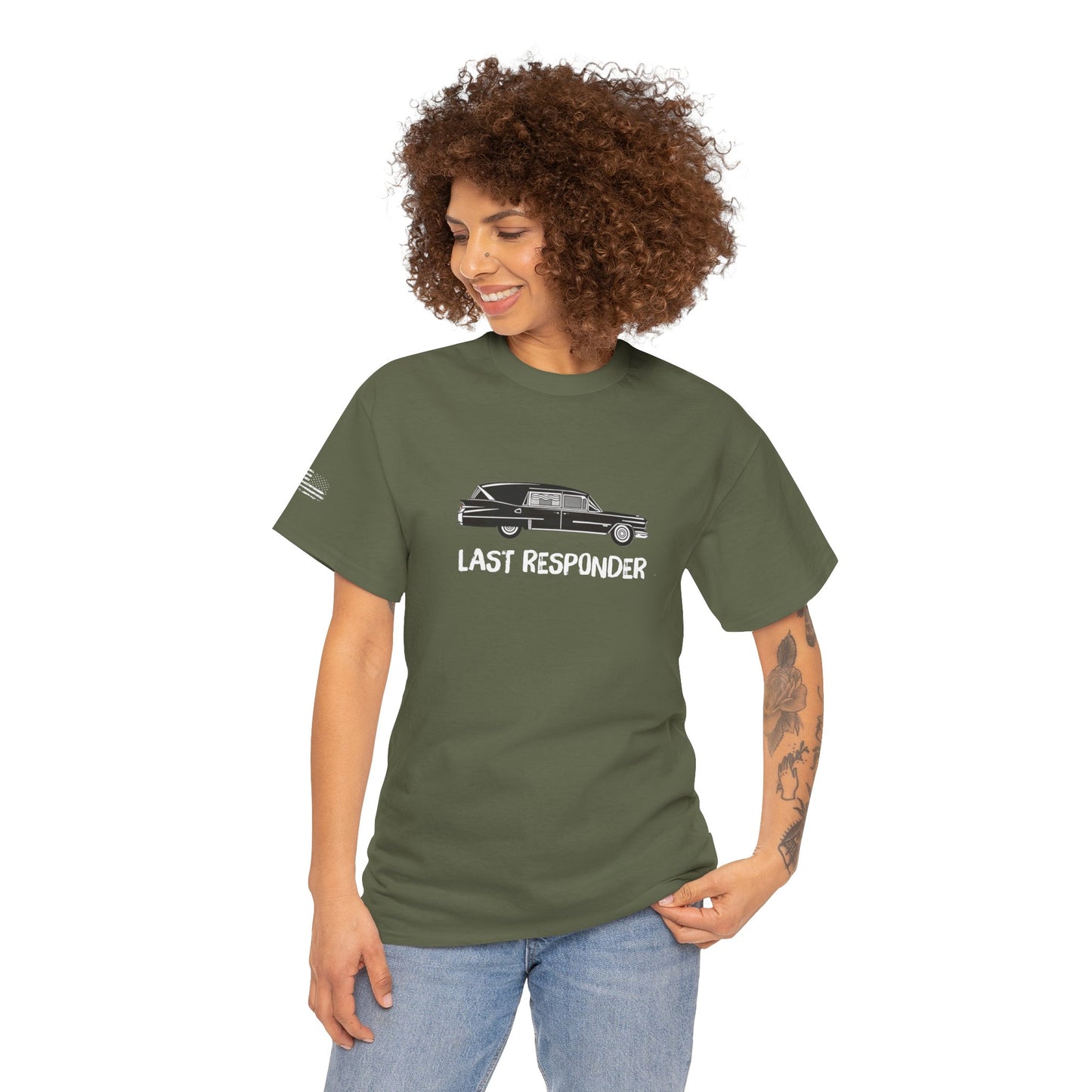 Ollie's: LAST RESPONDER - 100% Cotton T-shirt