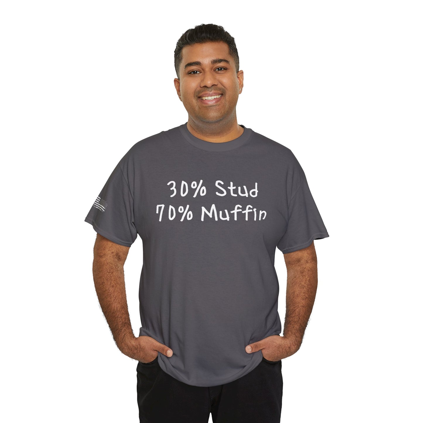Ollie's 30% Stud 70% Muffin - 100% Cotton T-shirt