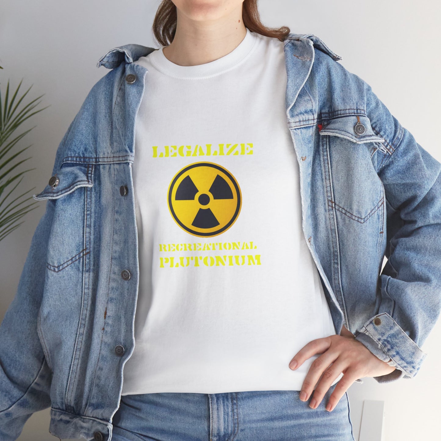 Ollie's: Legalize Recreational Plutonium T-Shirt - 100% Cotton