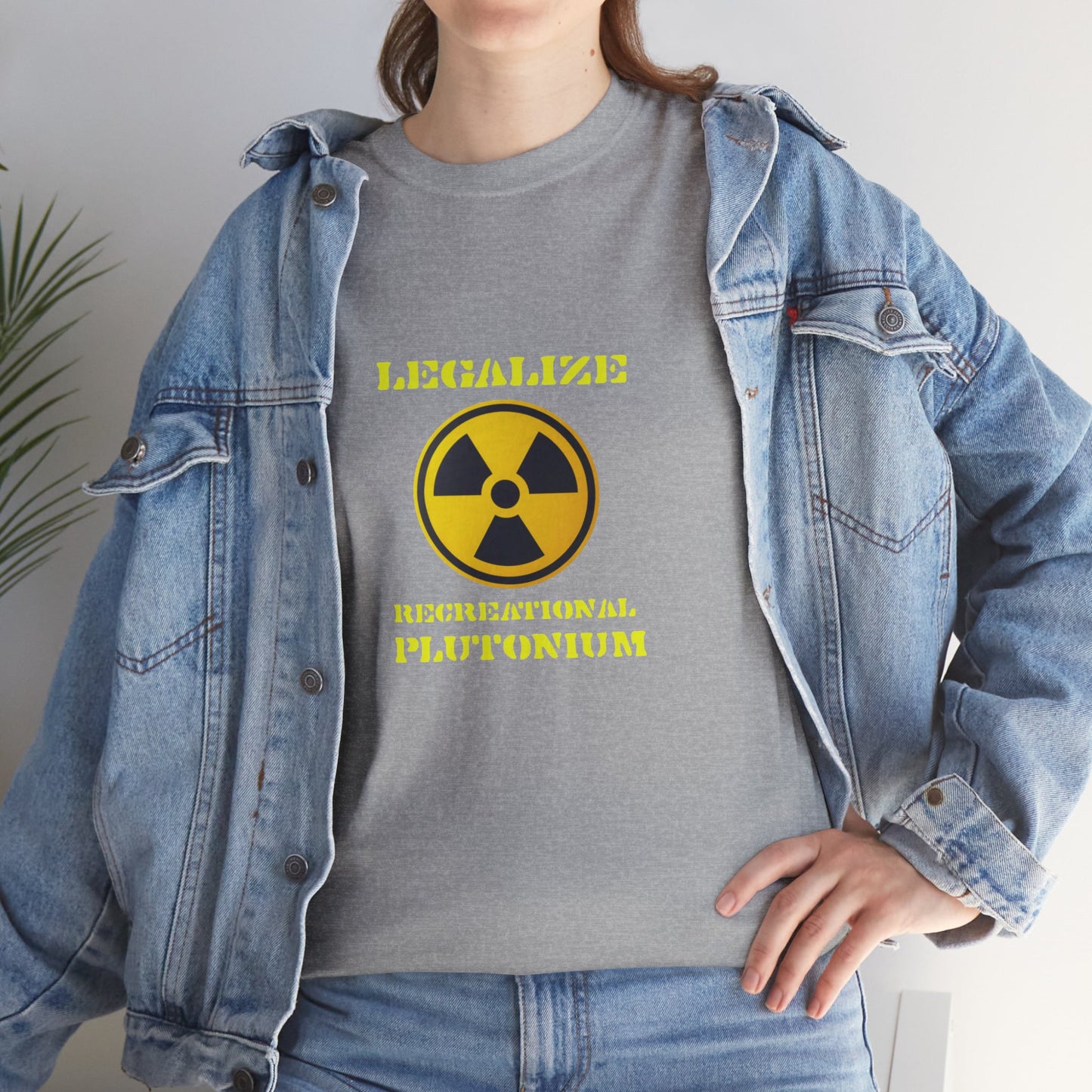 Ollie's: Legalize Recreational Plutonium T-Shirt - 100% Cotton