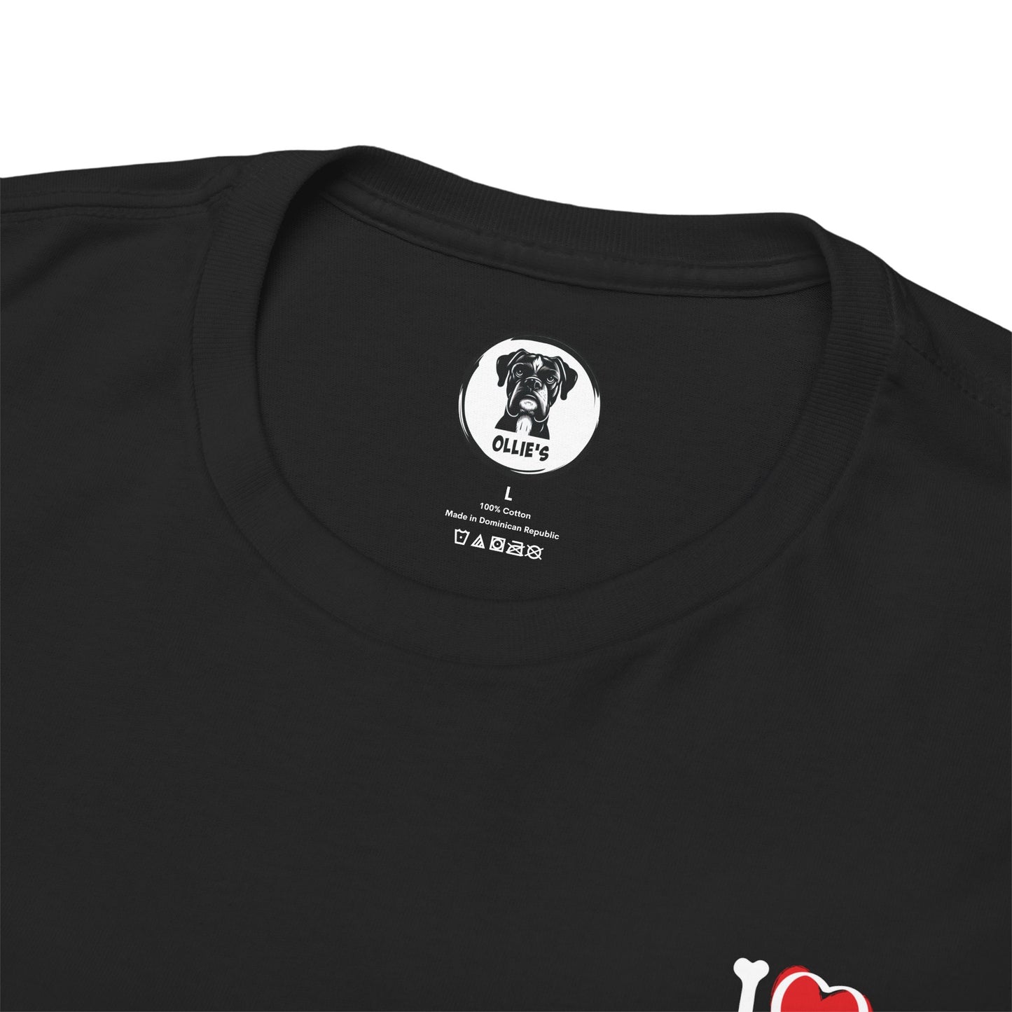 Ollie's: Peace Love Dogs T-Shirt, 100% Cotton