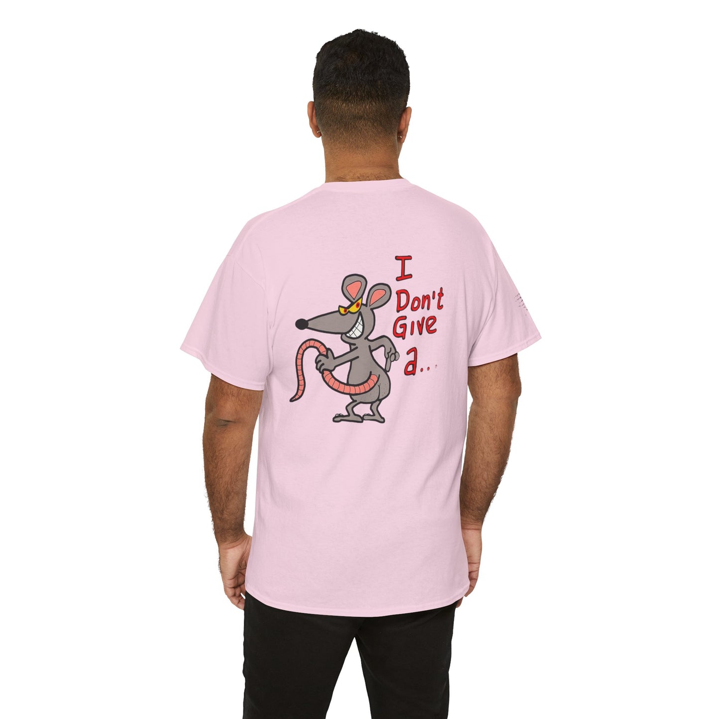 Ollie's: 'Rat's Ass Tee Shirt' - 100% Cotton T-shirt