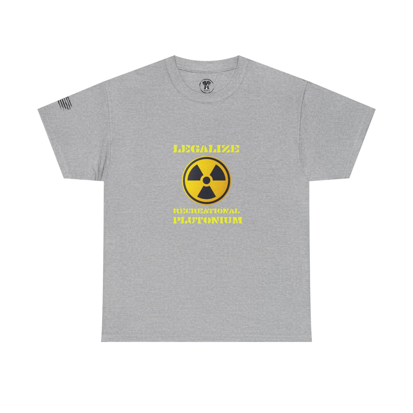 Ollie's: Legalize Recreational Plutonium T-Shirt - 100% Cotton
