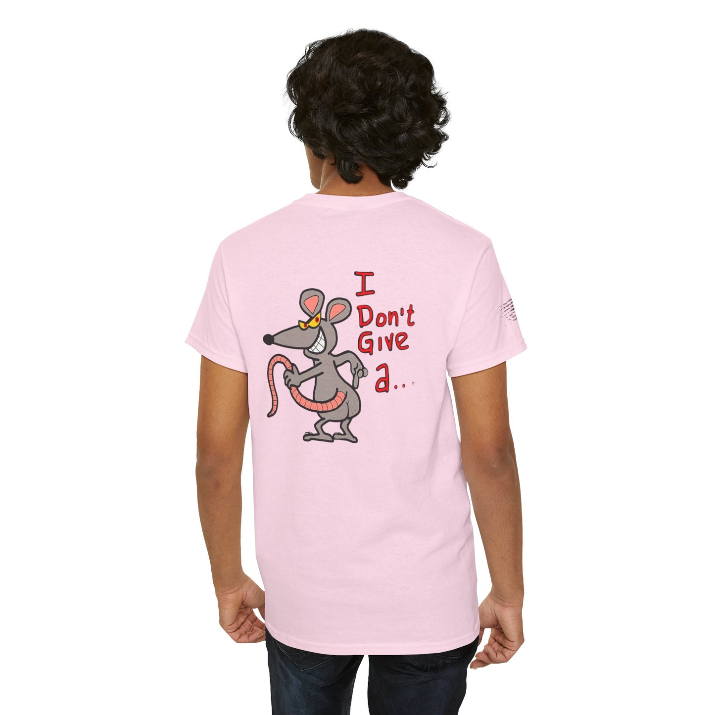 Ollie's: 'Rat's Ass Tee Shirt' - 100% Cotton T-shirt