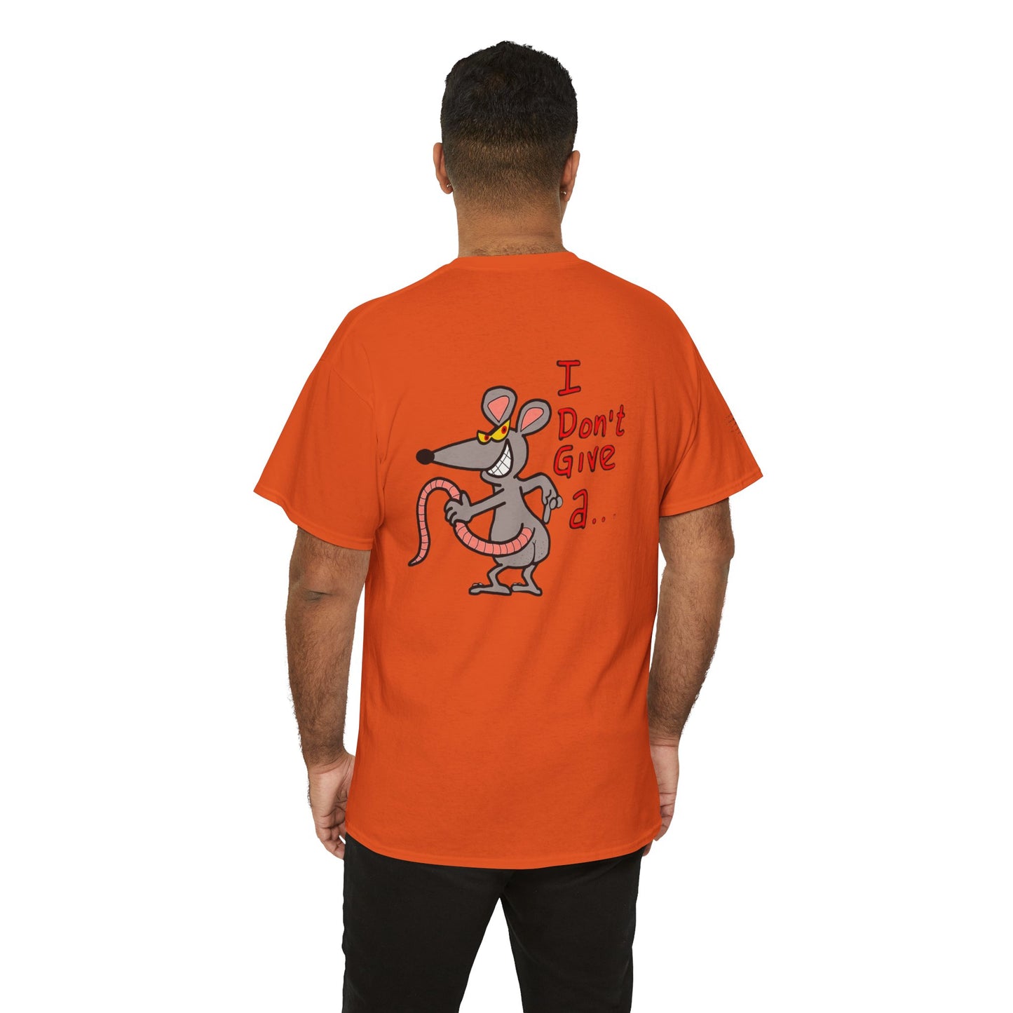 Ollie's: 'Rat's Ass Tee Shirt' - 100% Cotton T-shirt