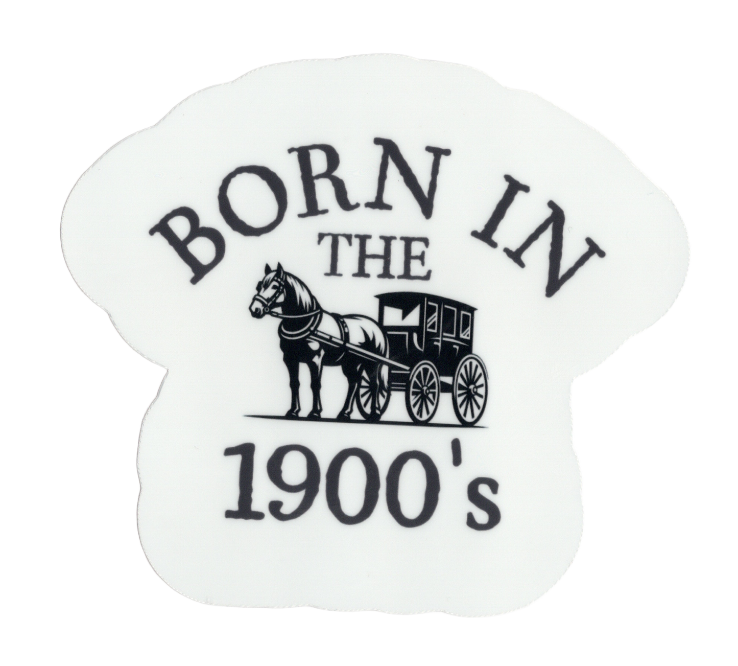 1900s Sticker