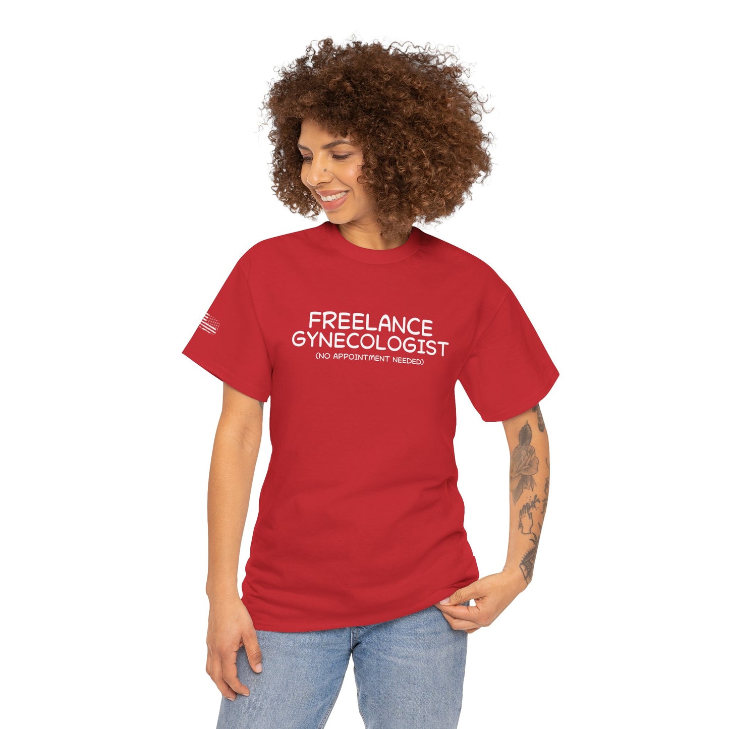 Ollie's: Freelance Gynecologist T-Shirt - 100% Cotton