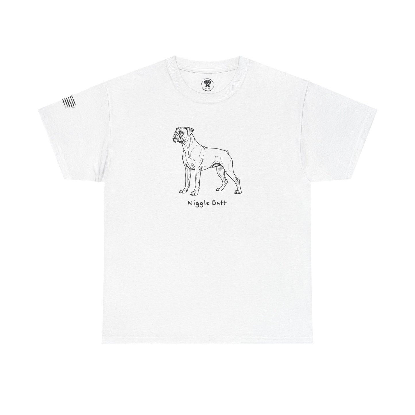 Ollies': Wiggle Butt Boxer T-Shirt - 100% Cotton