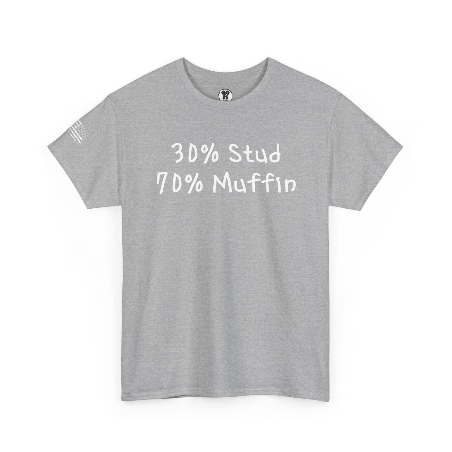 Ollie's 30% Stud 70% Muffin - 100% Cotton T-shirt