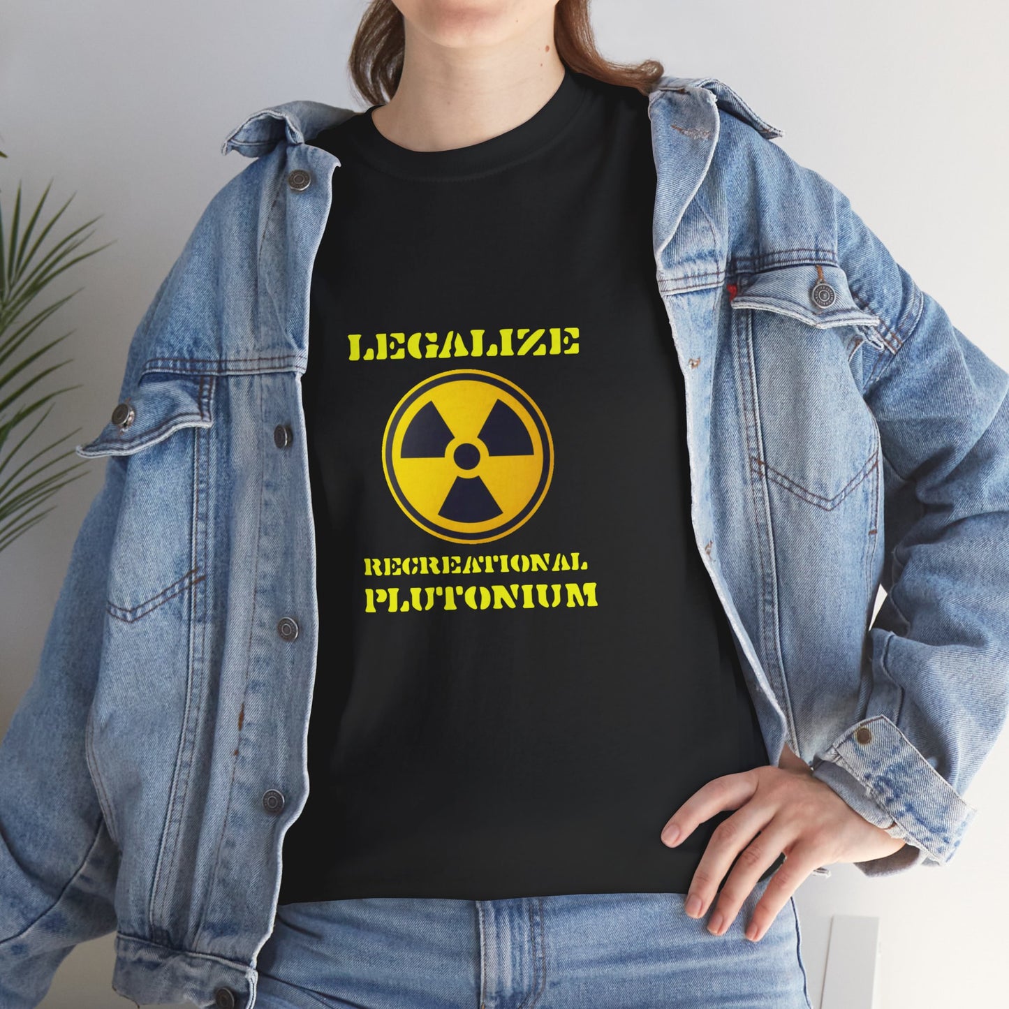 Ollie's: Legalize Recreational Plutonium T-Shirt - 100% Cotton
