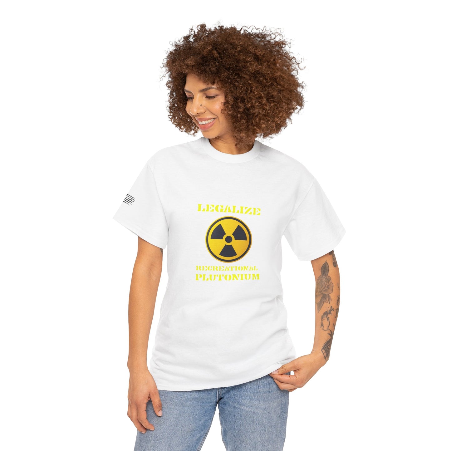 Ollie's: Legalize Recreational Plutonium T-Shirt - 100% Cotton