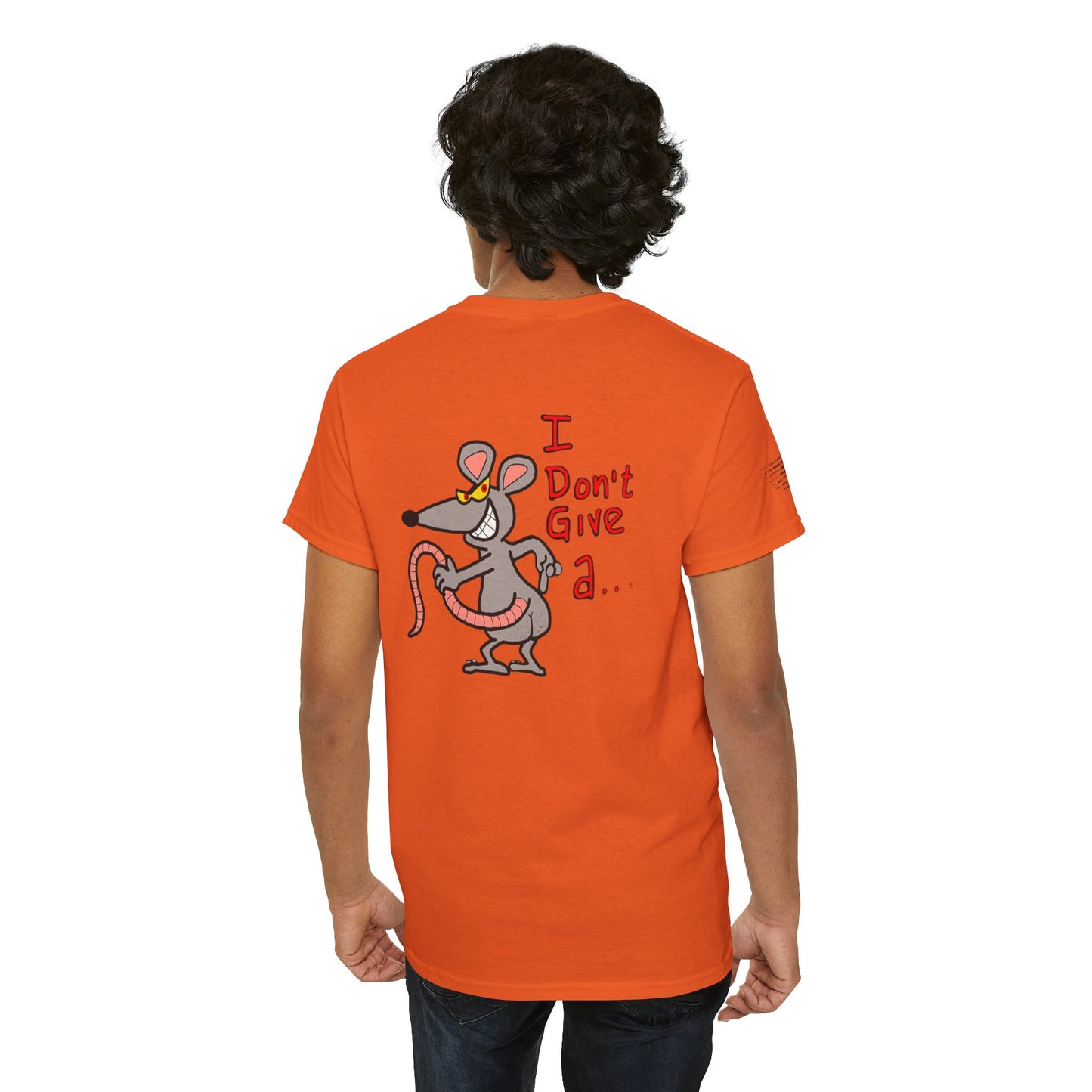 Ollie's: 'Rat's Ass Tee Shirt' - 100% Cotton T-shirt