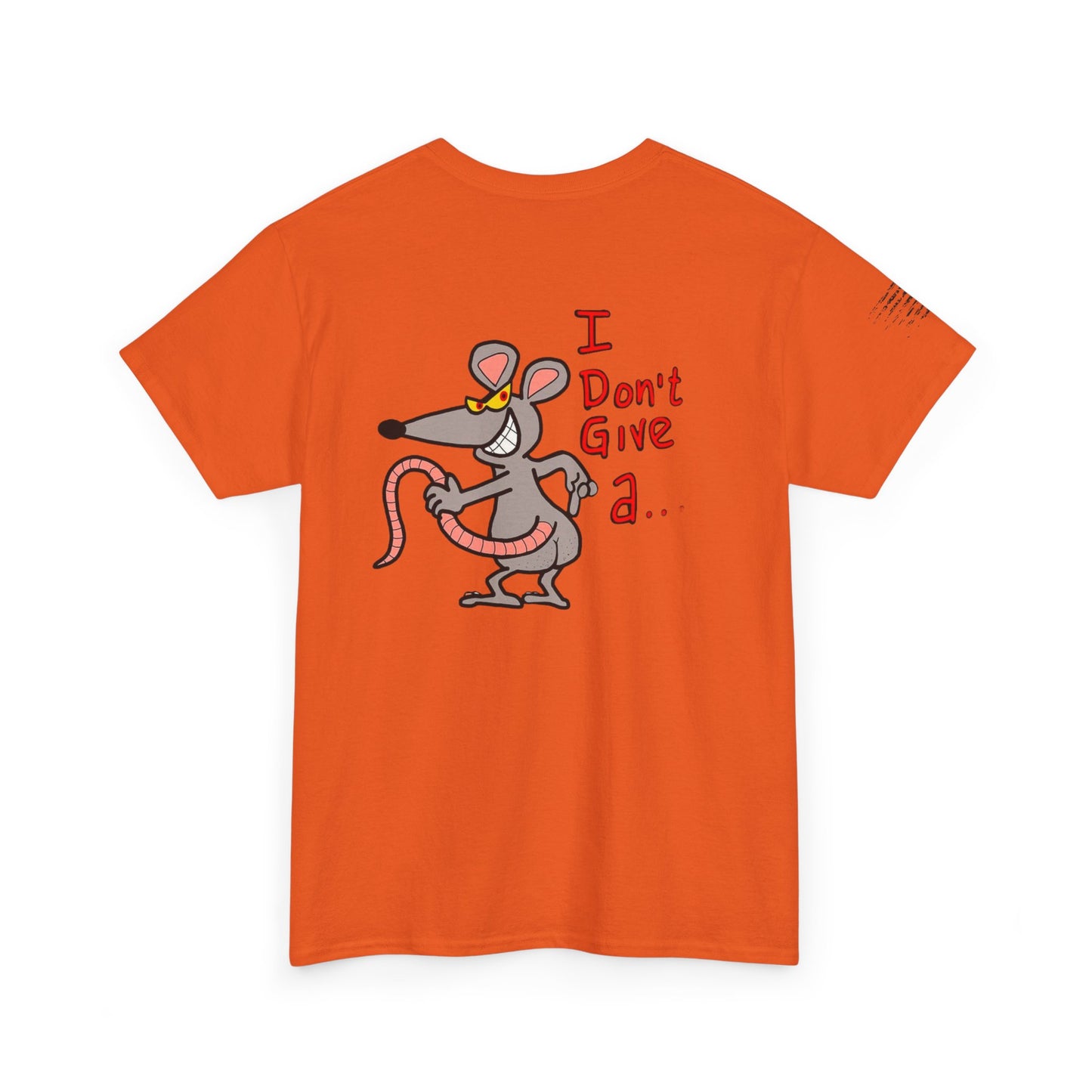 Ollie's: 'Rat's Ass Tee Shirt' - 100% Cotton T-shirt
