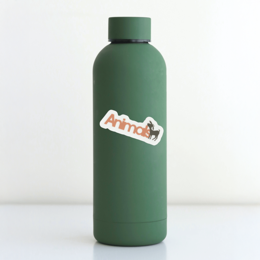 Durable vinyl die-cut Animals Sticker