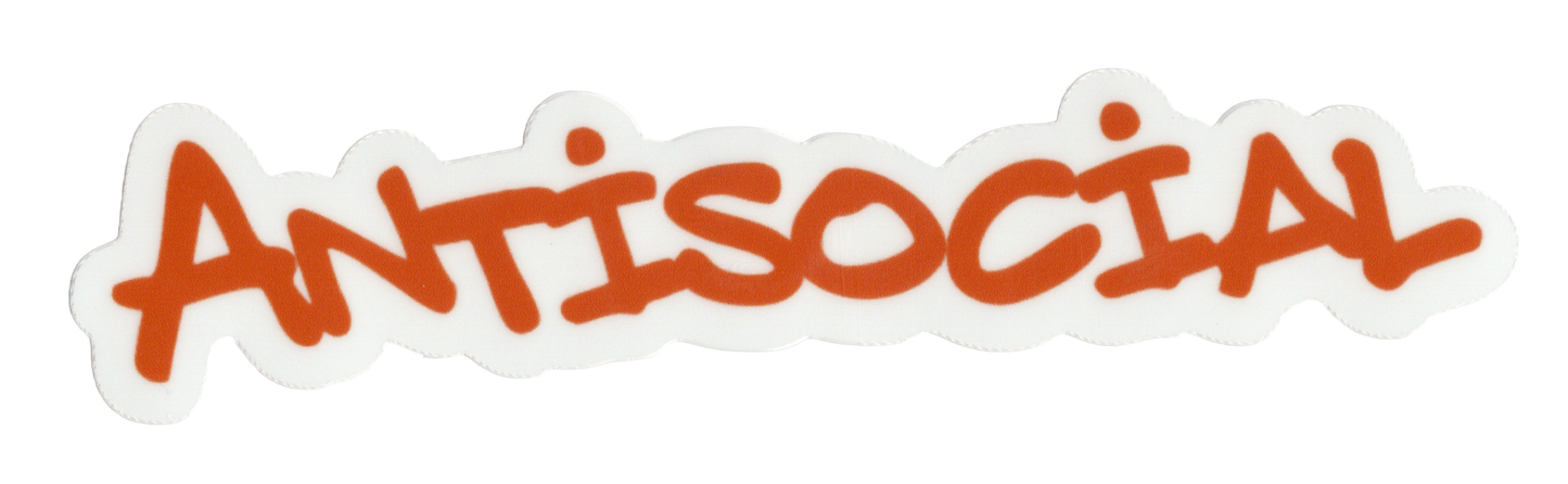 Antisocial Sticker