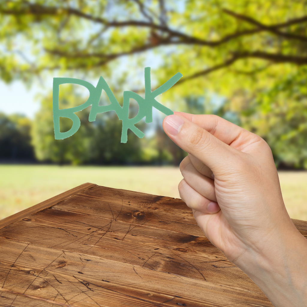 Bark Sticker - Durable, Vinyl