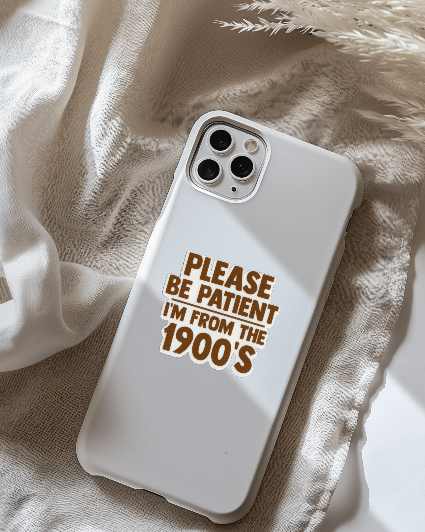 Be Patient Sticker