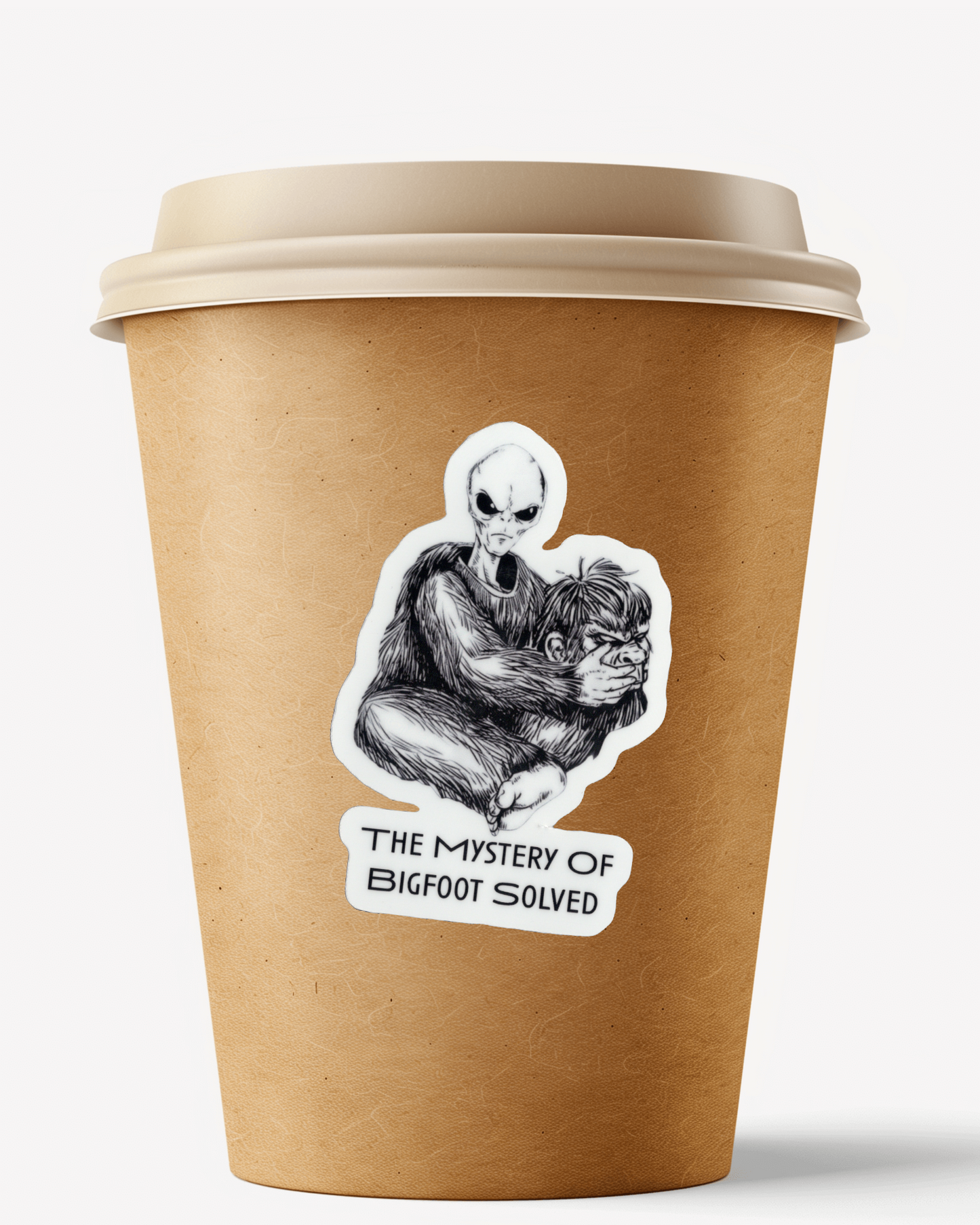 Bigfoot Mystery Sticker
