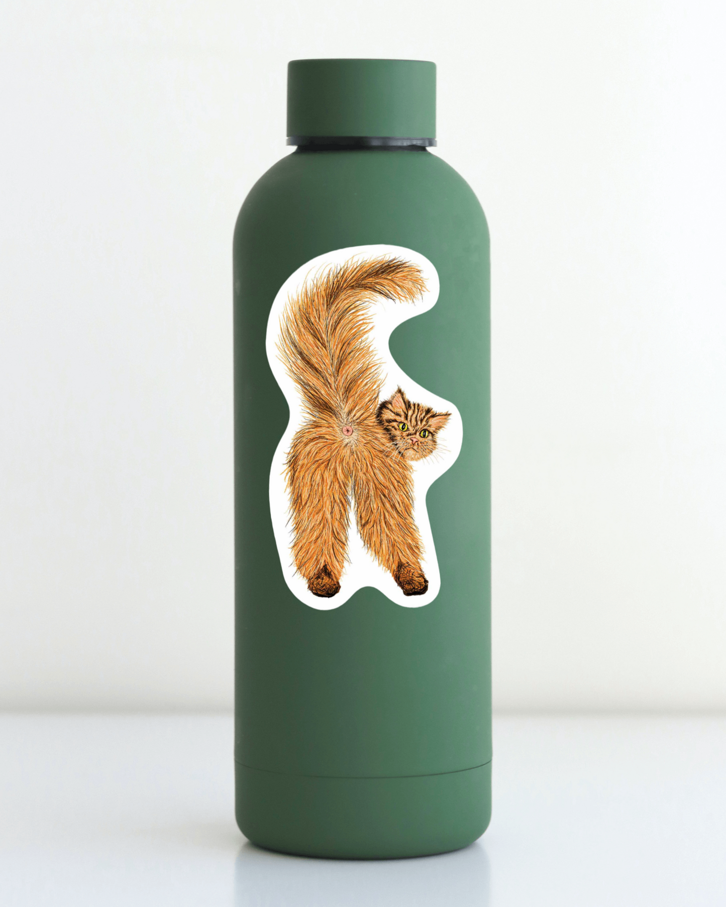 Our Cat Butthole Sticker! unique, high-quality, vinyl, die-cut, eco-friendly stickers