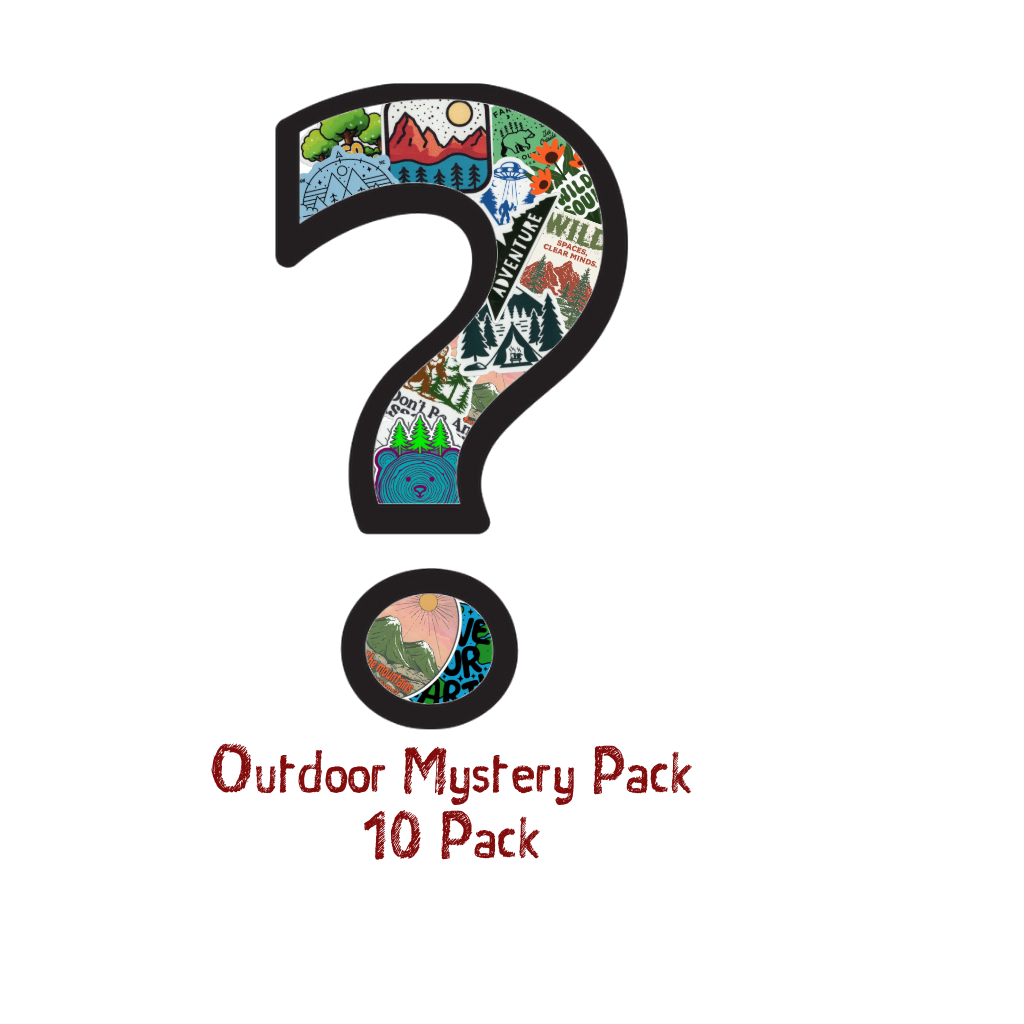 Outdoor Mystery Sticker 10 Pack