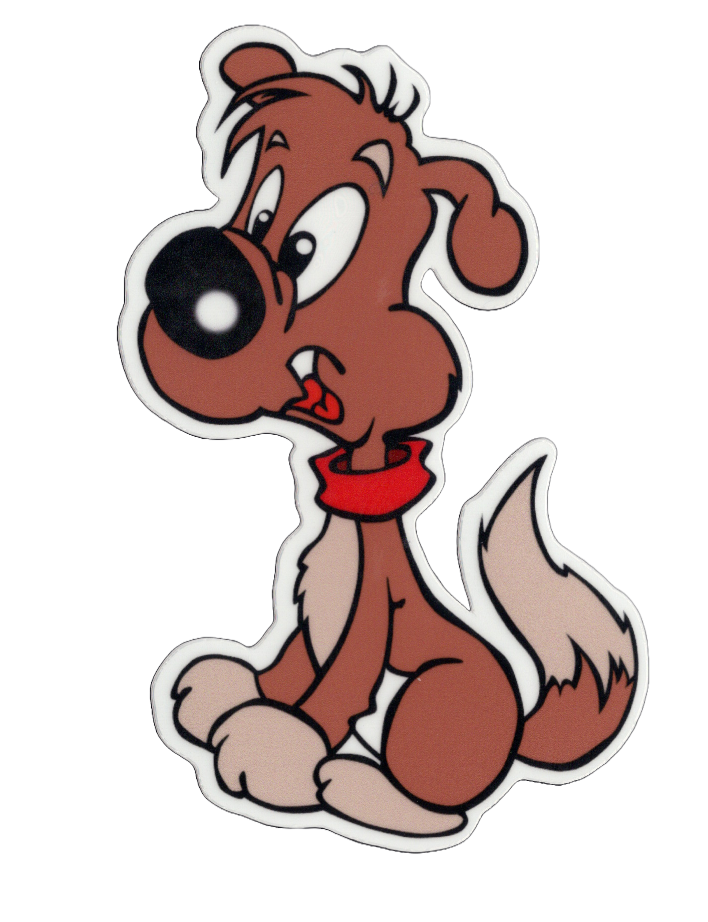 Durable vinyl, die-cut Puppy 8 Sticker