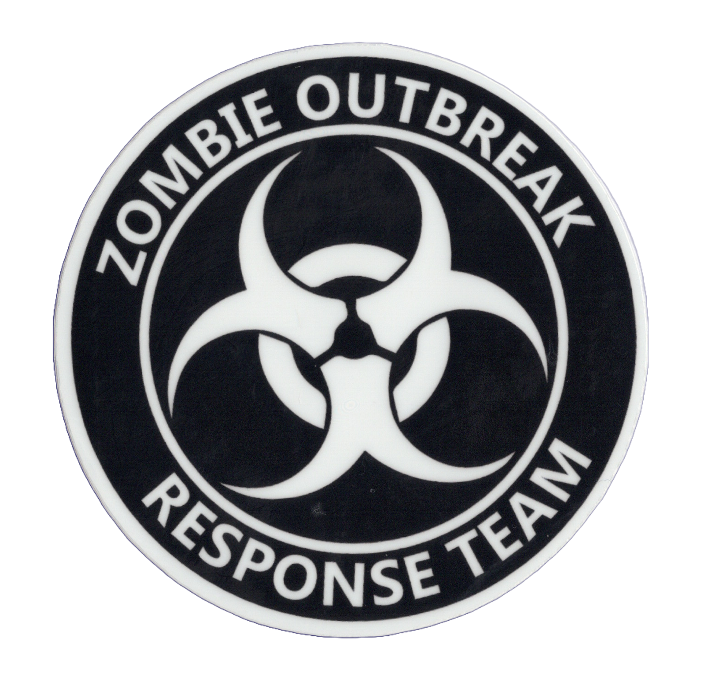 Durable vinyl, die-cut Zombie Sticker