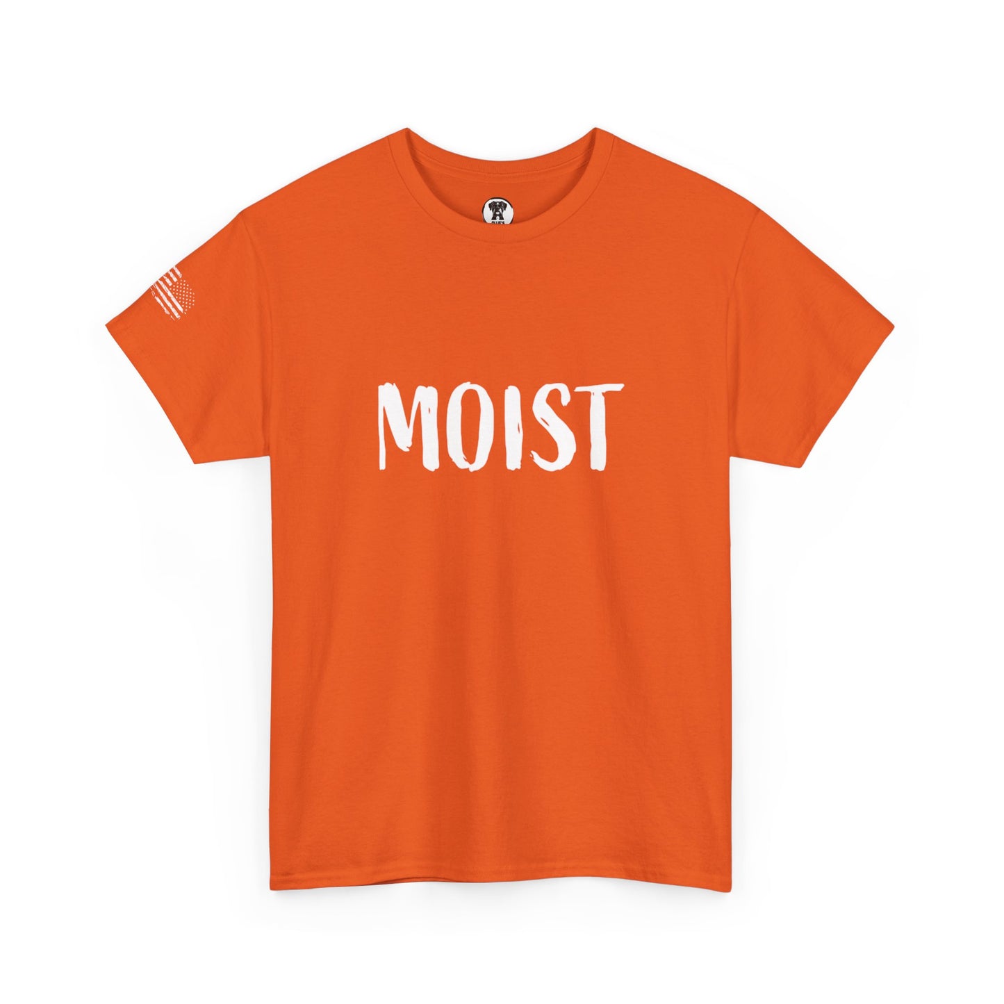 Ollie's: 'Moist' - 100% Cotton Graphic T-Shirt