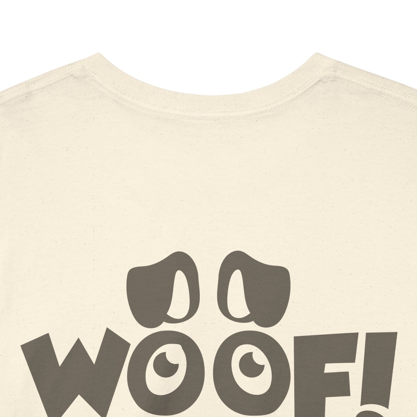 Ollie's: I Love Dogs Woof T Shirt - 100% Cotton