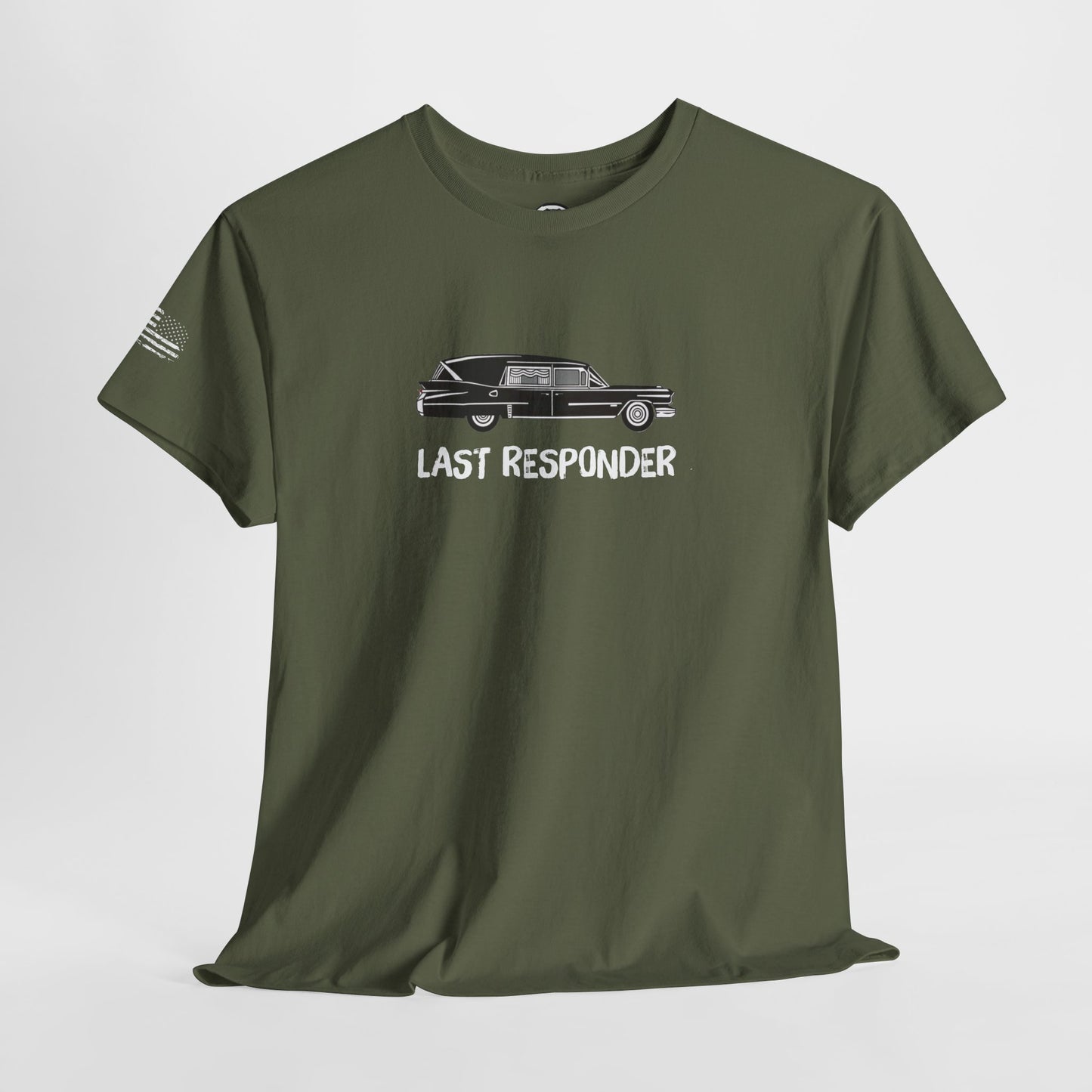 Ollie's: 'LAST RESPONDER' - 100% Cotton T-shirt.