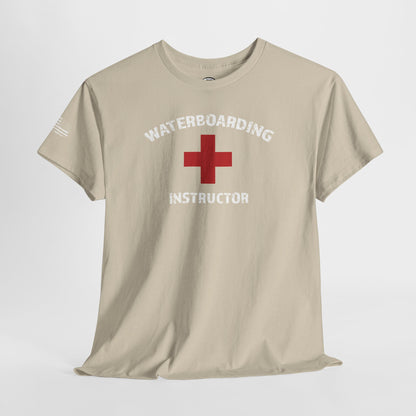 Ollie's: 'Waterboarding Instructor' - 100% Cotton T-shirt