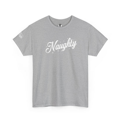 Ollie's: Holiday "Naughty" - 100% Cotton Graphic T-Shirt