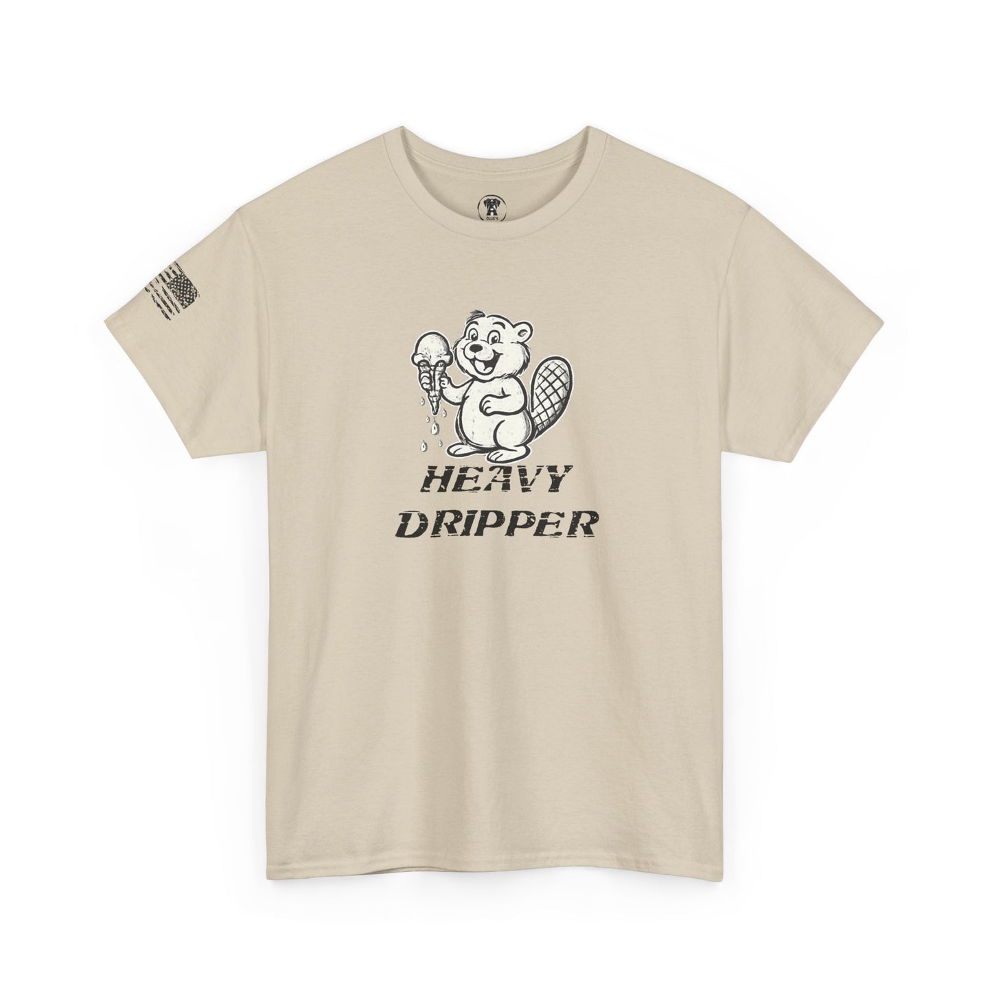 Ollie's: "Heavy Dripper" - 100% Cotton Graphic T-Shirt