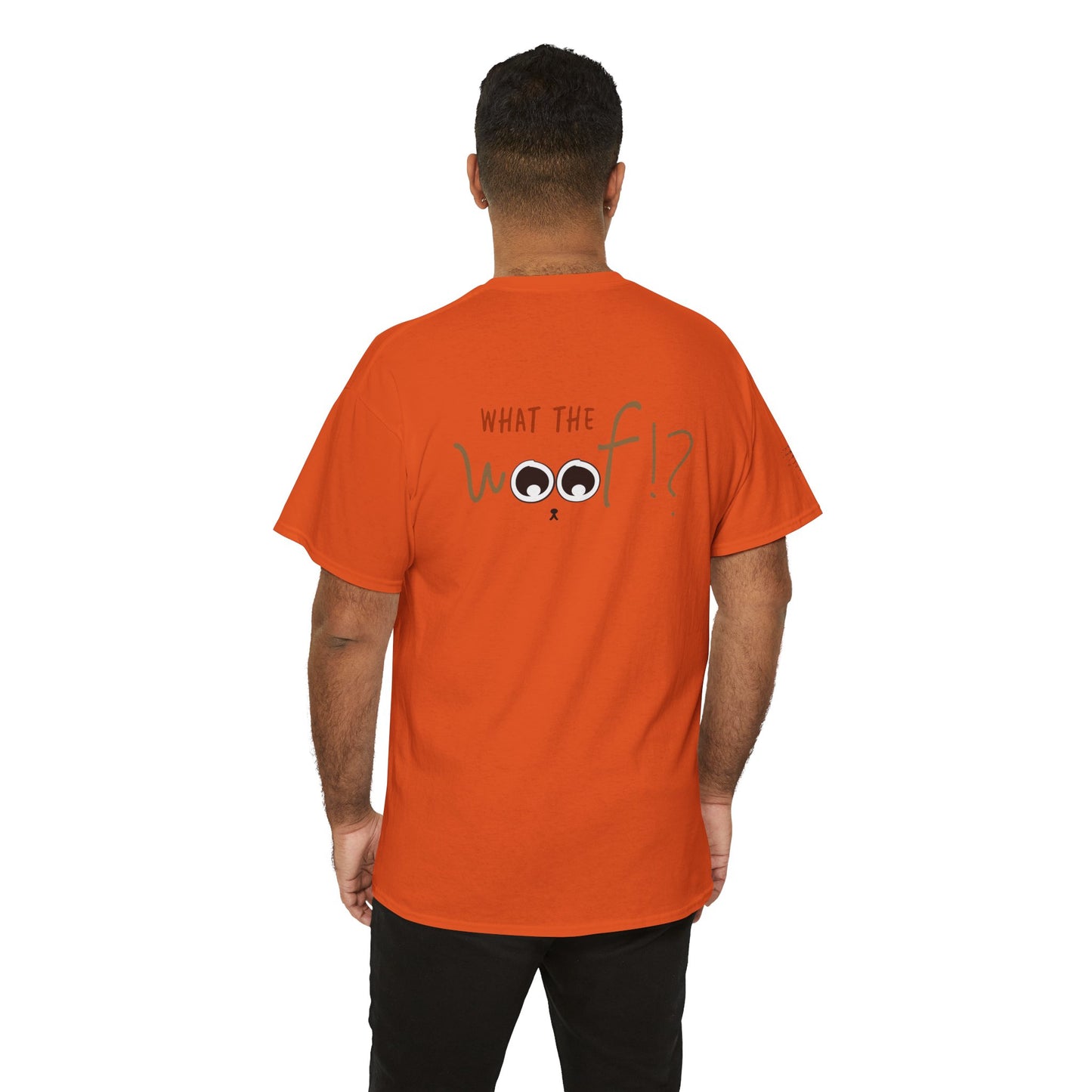 Ollie's: 'What the Woof' - 100% Cotton T-shirt