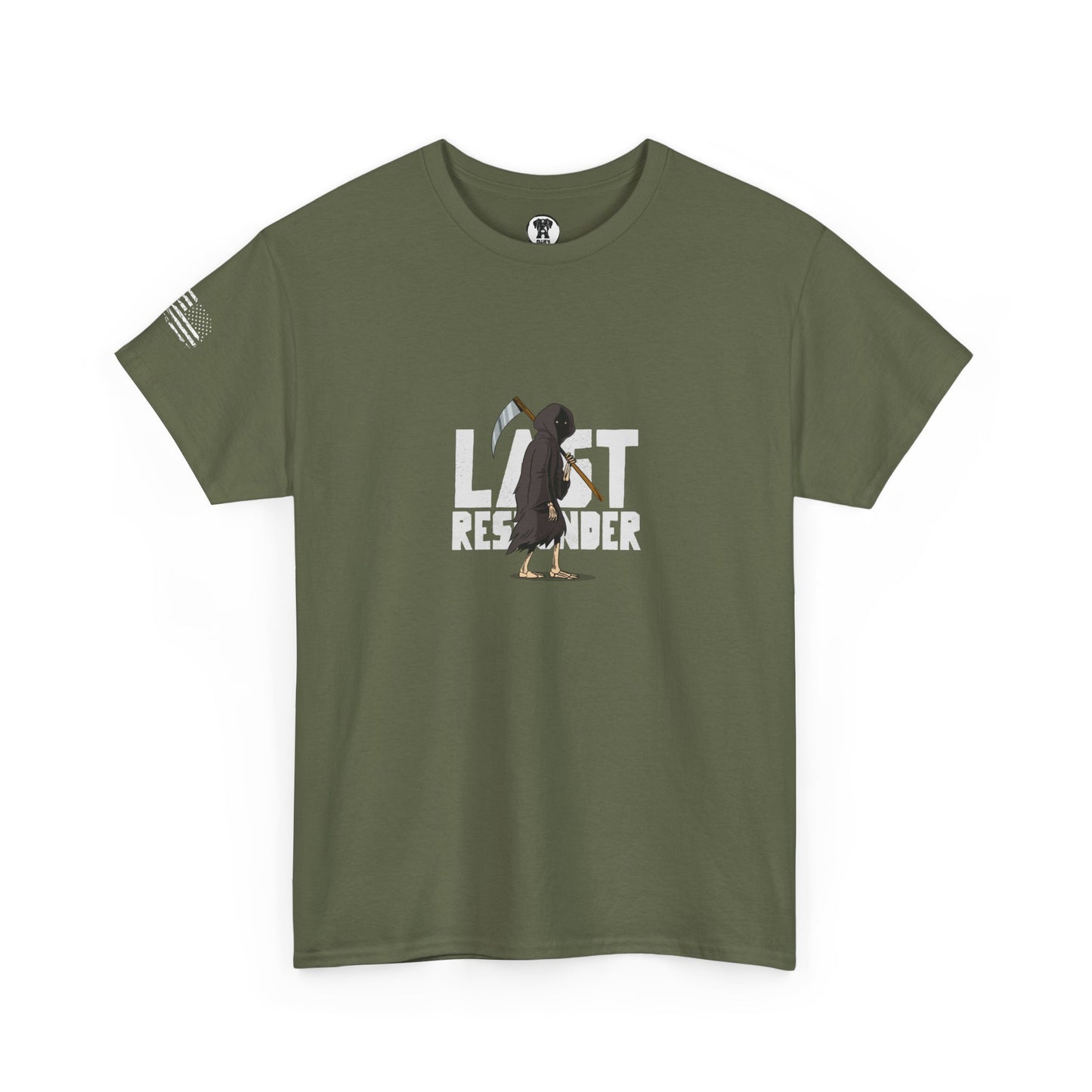 Ollie's: "Last Responder" - 100% Cotton Graphic T-Shirt