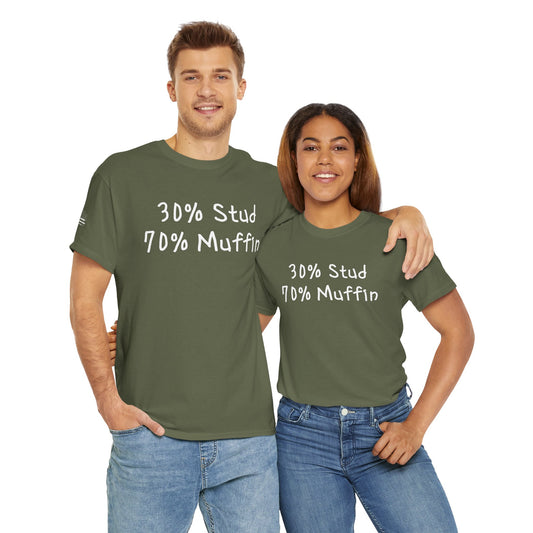 Ollie's 30% Stud 70% Muffin - 100% Cotton T-shirt