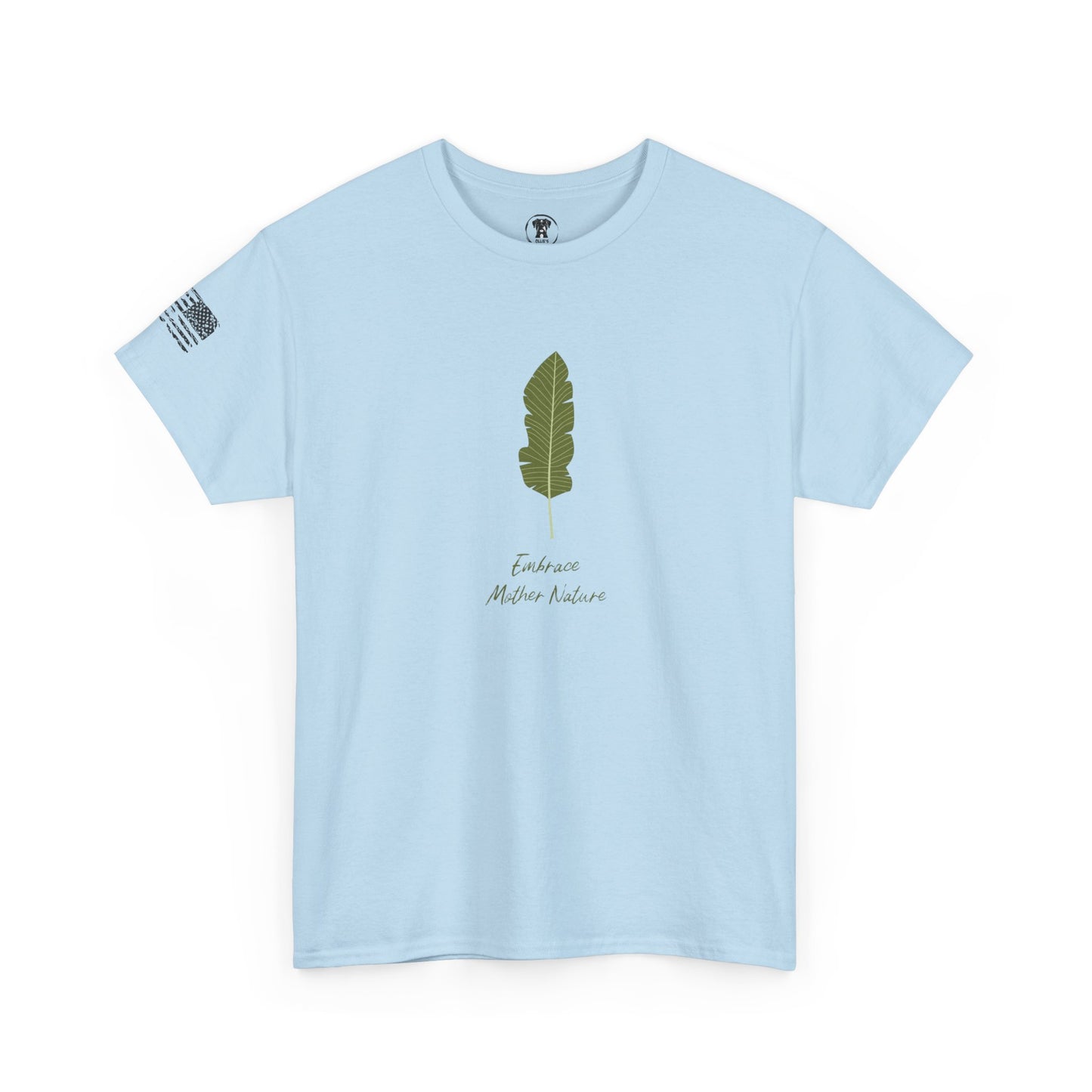 Ollie's: "Embrace Mother Nature" - 100% Cotton Graphic T-Shirt