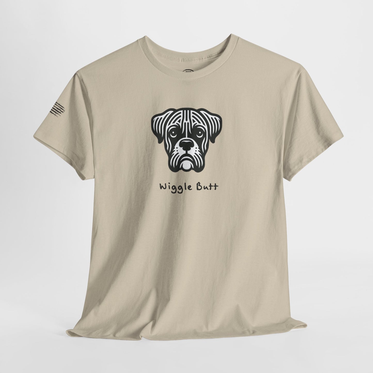 Ollie's: 'Wiggle Butt'- 100% Cotton T-shirt