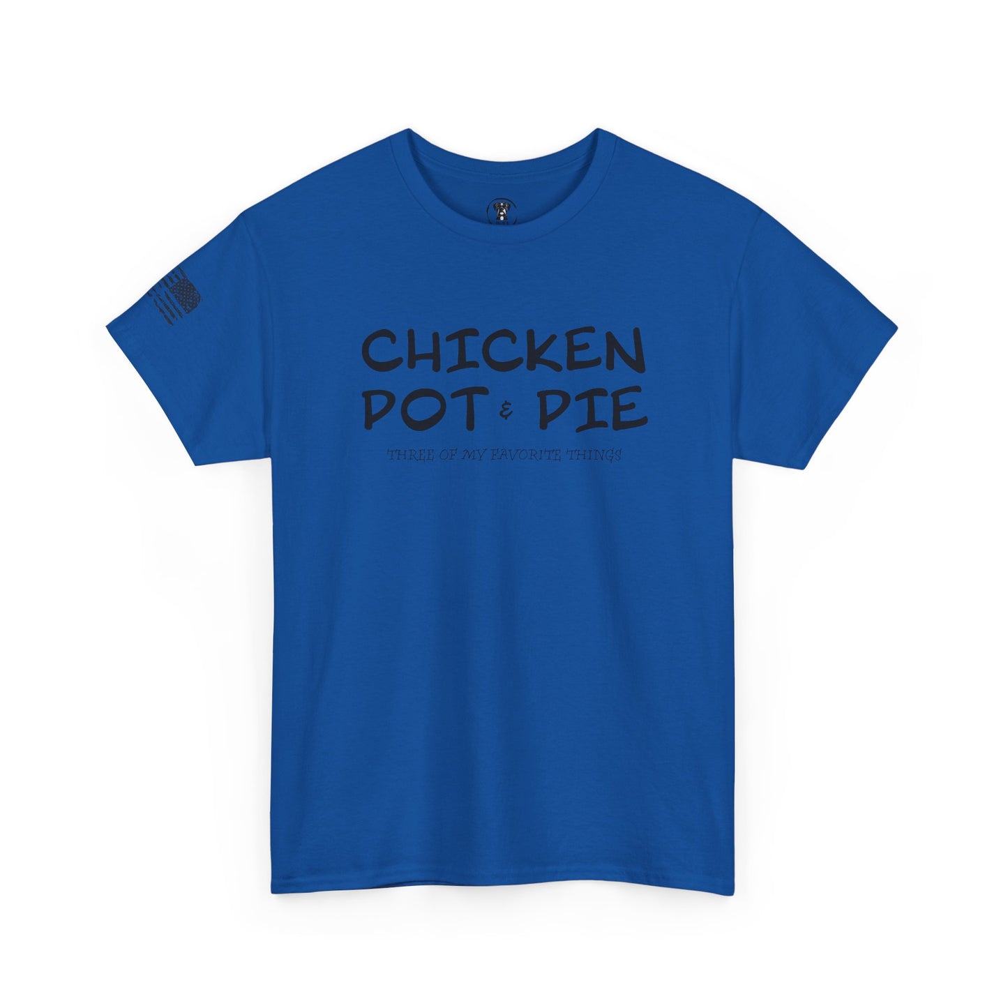 Ollie's: "Chicken Pot Pie" - 100% Cotton Graphic T-Shirt