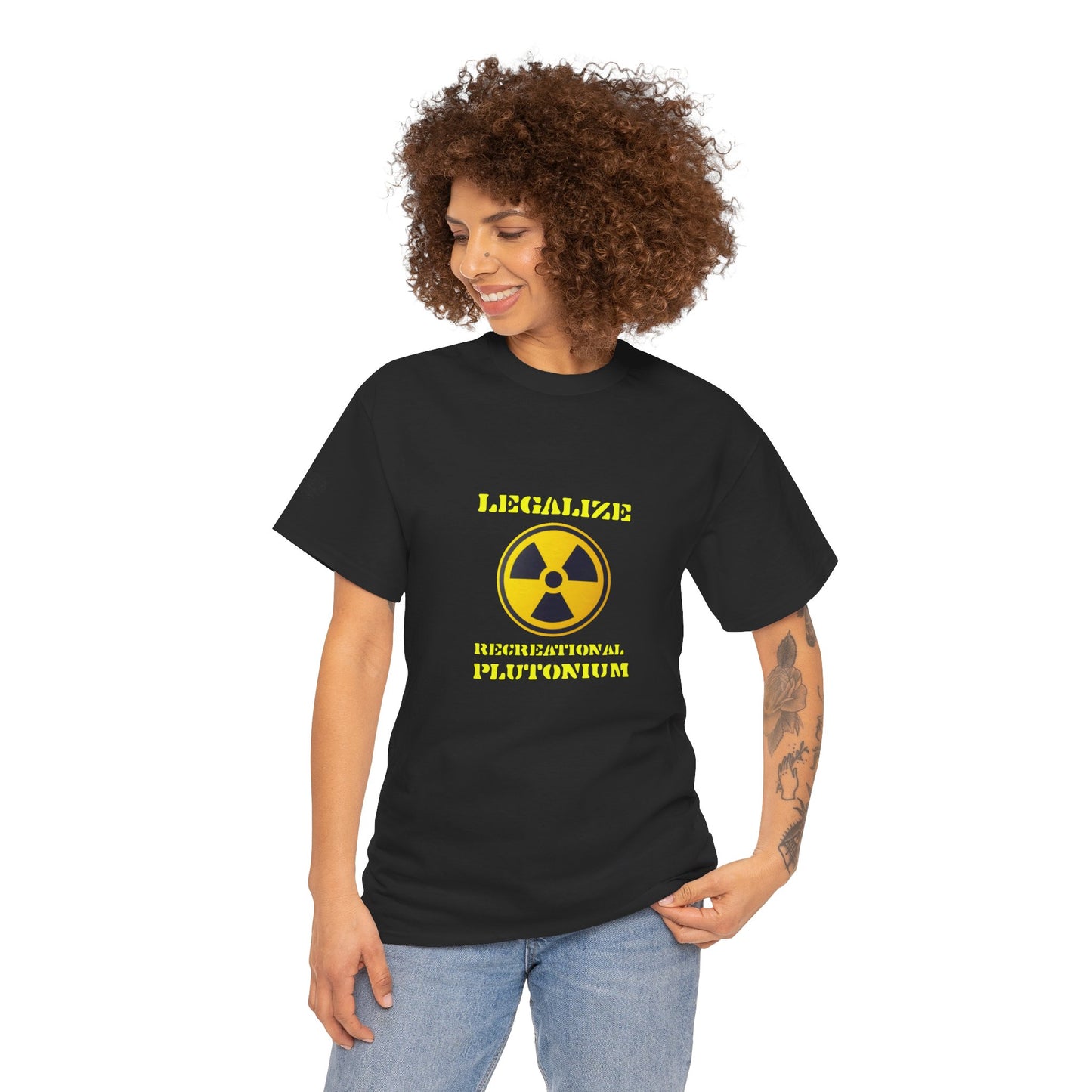 Ollie's: Legalize Recreational Plutonium T-Shirt - 100% Cotton