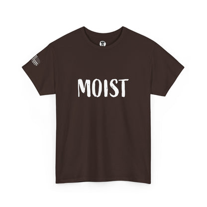 Ollie's: 'Moist' - 100% Cotton Graphic T-Shirt