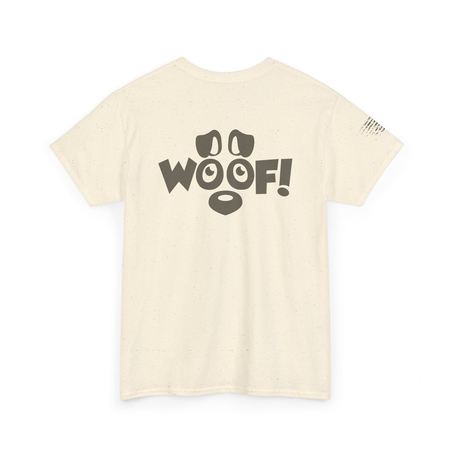 Ollie's: 'I Love Dogs Woof' - 100% Cotton T-shirt