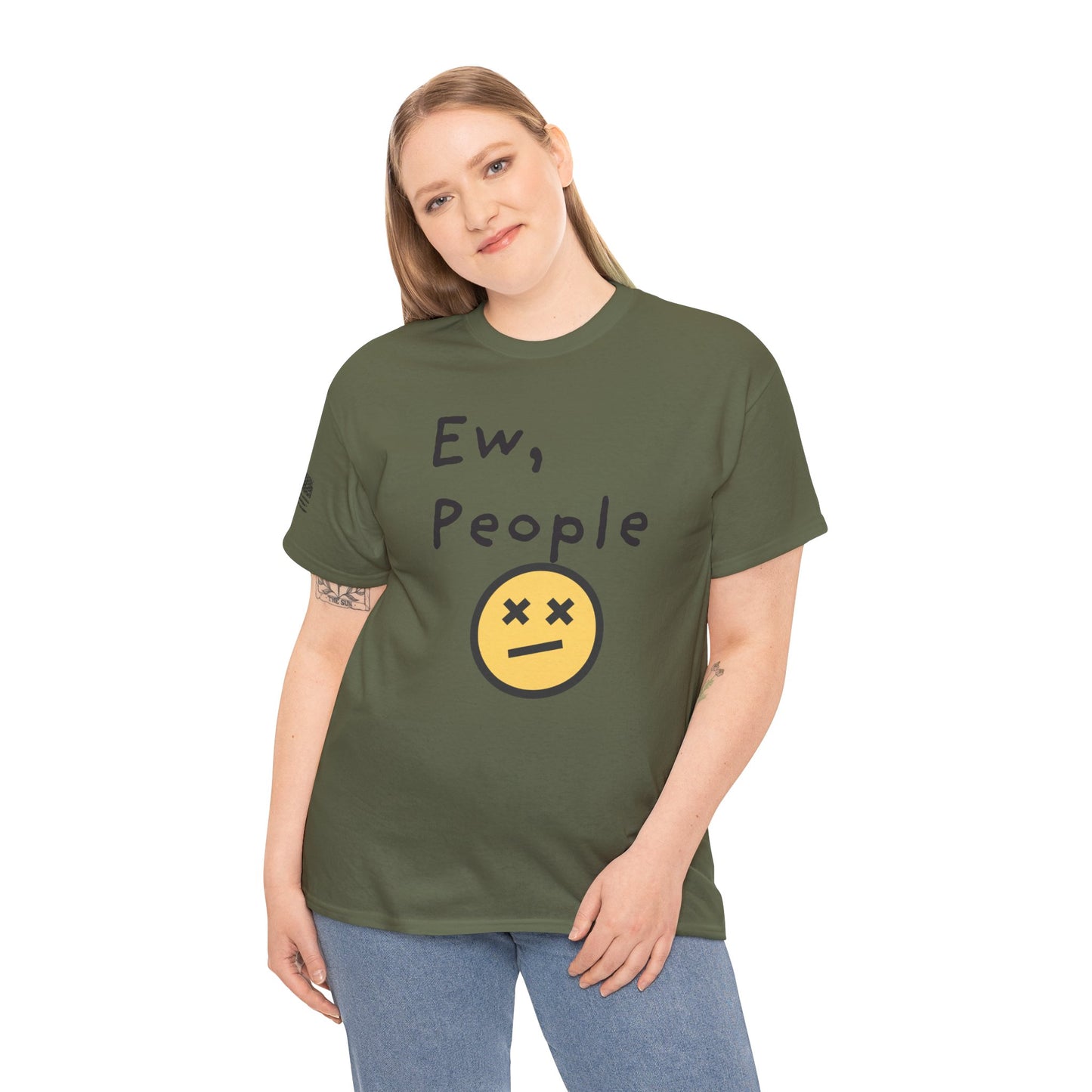 Ollie's: Ew, People - 100% Cotton T-shirt