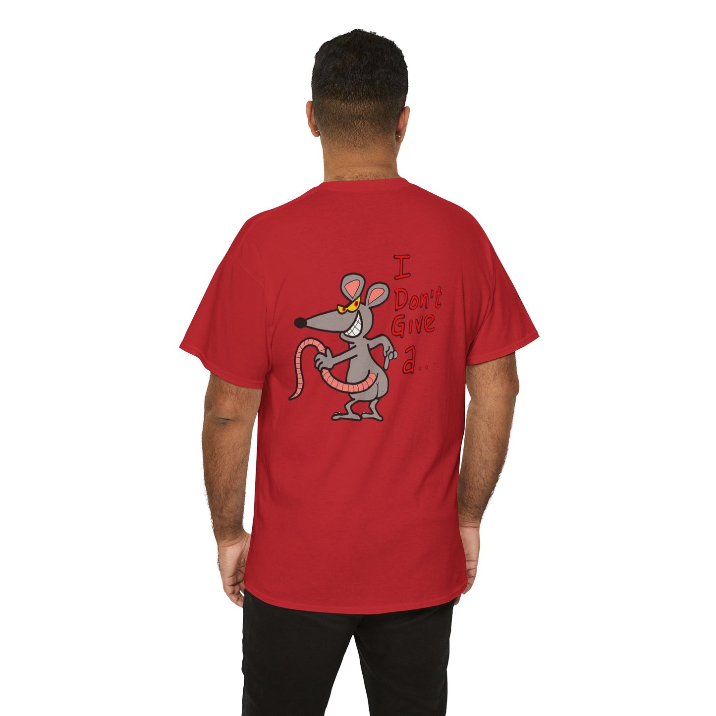 Ollie's: 'Rat's Ass Tee Shirt' - 100% Cotton T-shirt