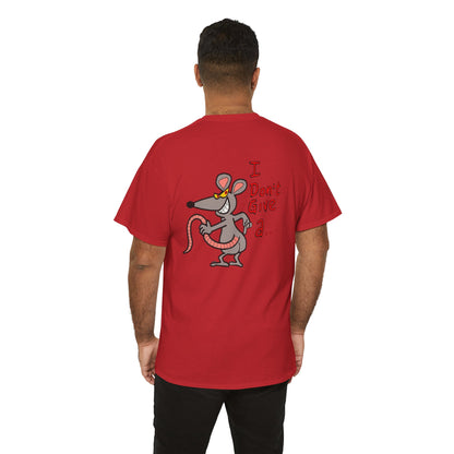 Ollie's: 'Rat's Ass Tee Shirt' - 100% Cotton T-shirt