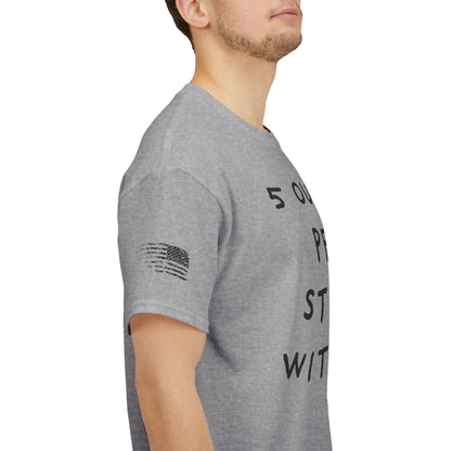 Ollie's: 4 Out Of 5 Struggle With Math - 100% Cotton T-shirt