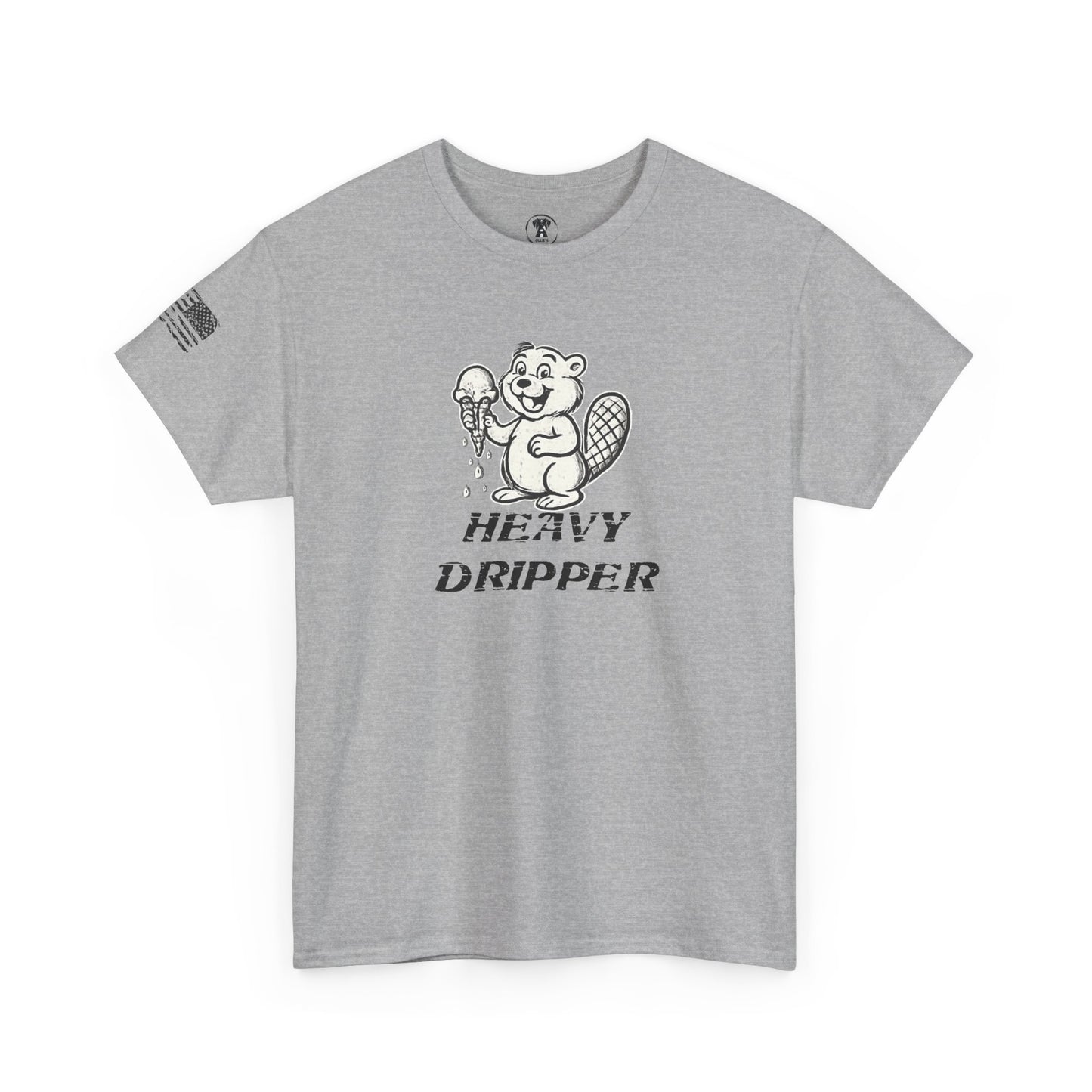 Ollie's: "Heavy Dripper" - 100% Cotton Graphic T-Shirt