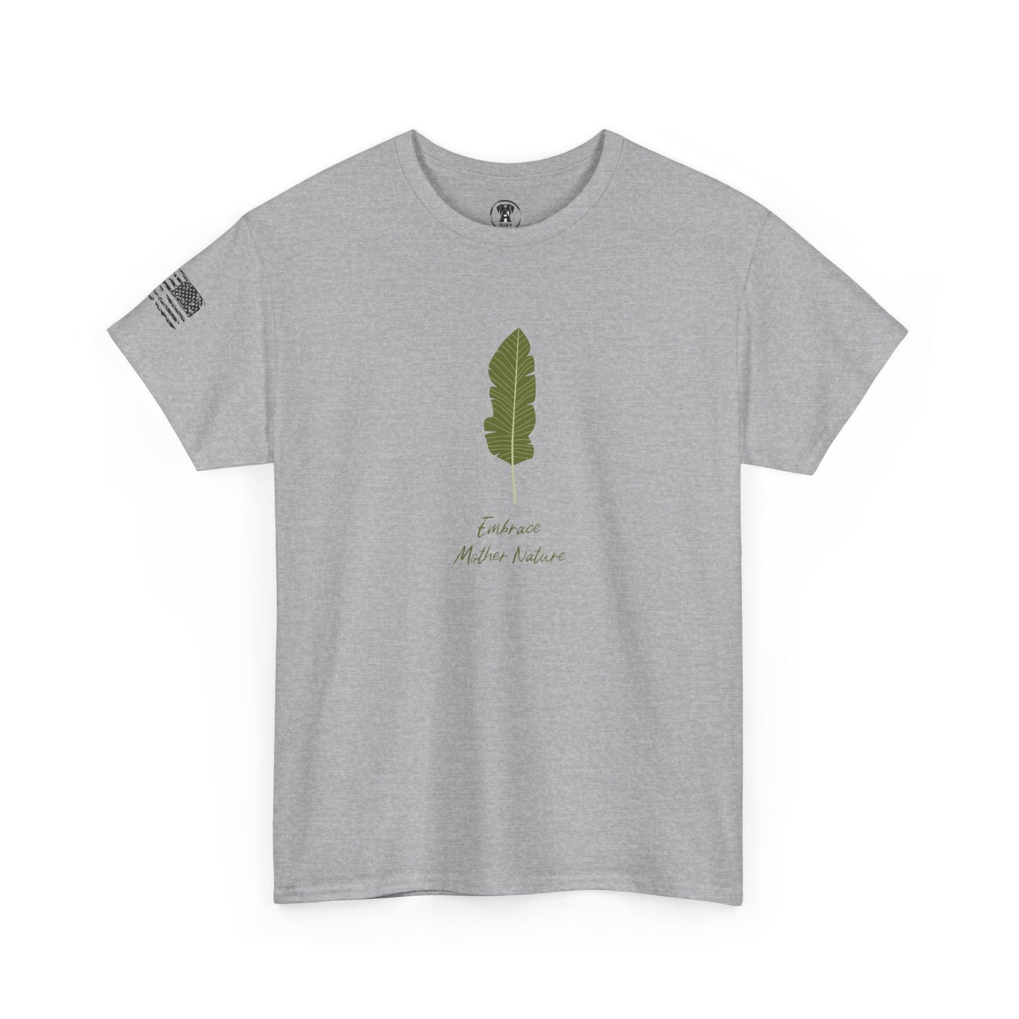 Ollie's: "Embrace Mother Nature" - 100% Cotton Graphic T-Shirt