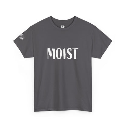 Ollie's: 'Moist' - 100% Cotton Graphic T-Shirt